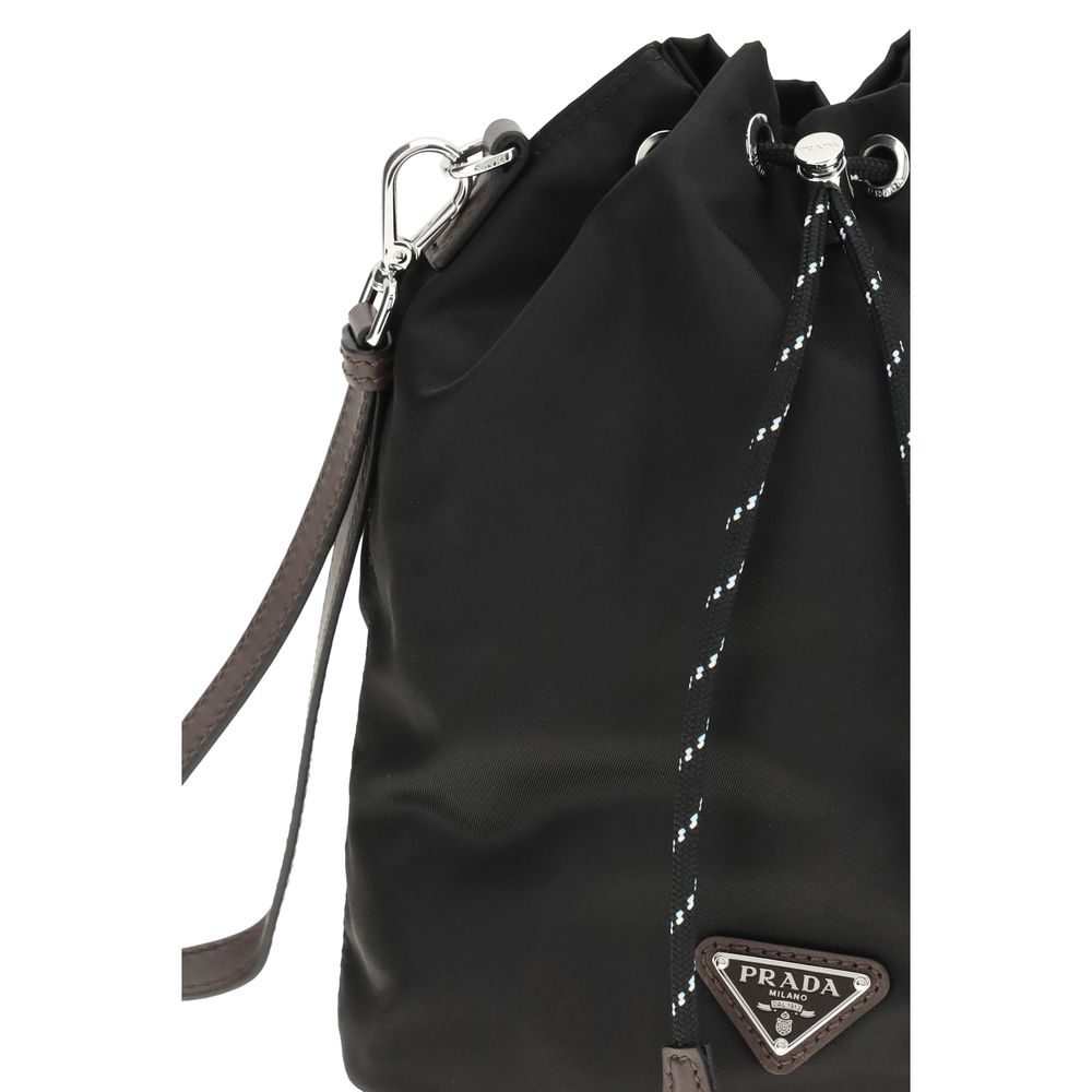 Prada Black Recycled Polyamide Accessories - Image 4