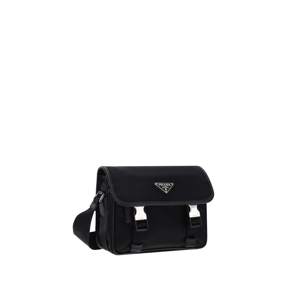 Prada Black Polyamide Shoulder Bag - Image 2