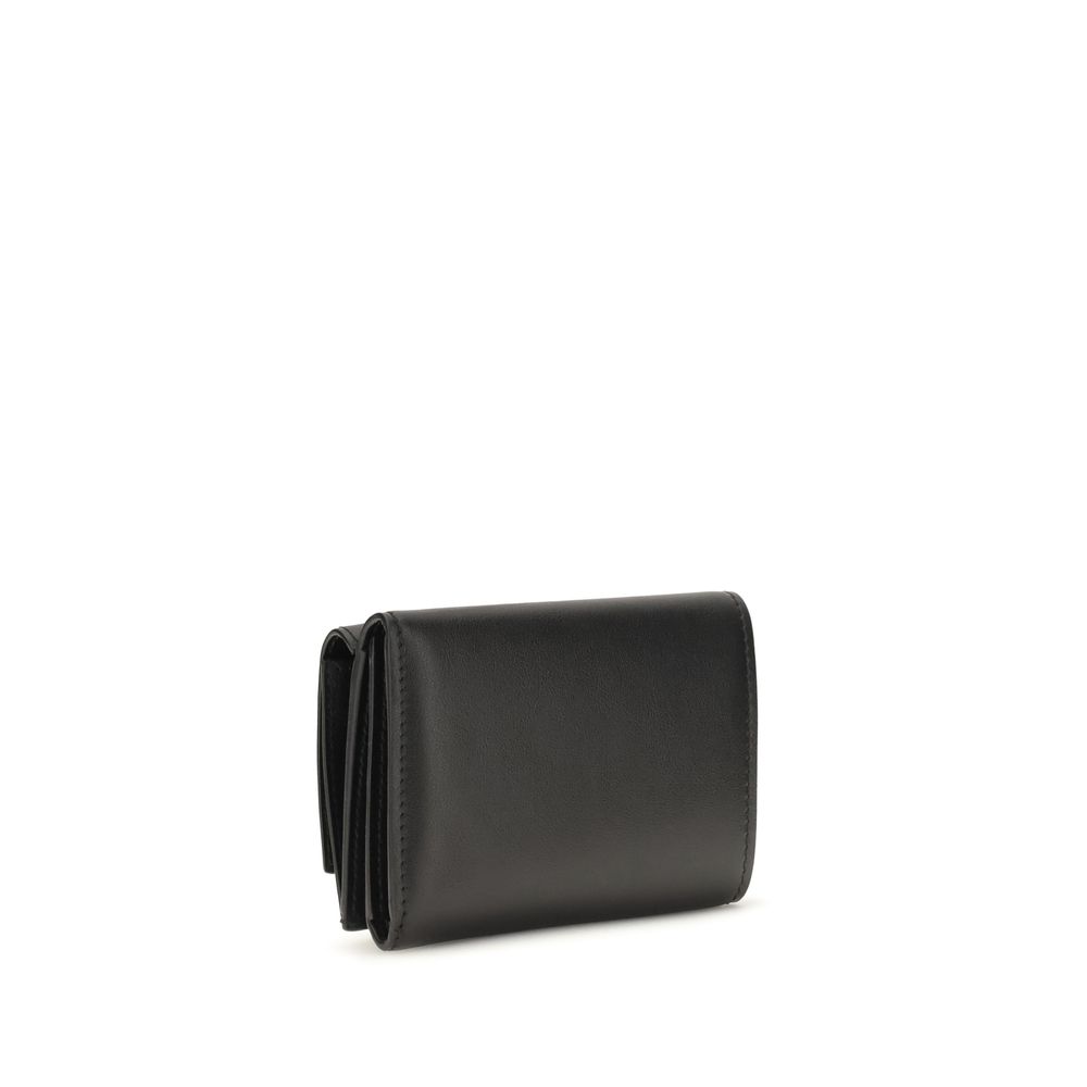 Fendi Black Calf Leather Bos Taurus Wallet - Image 2