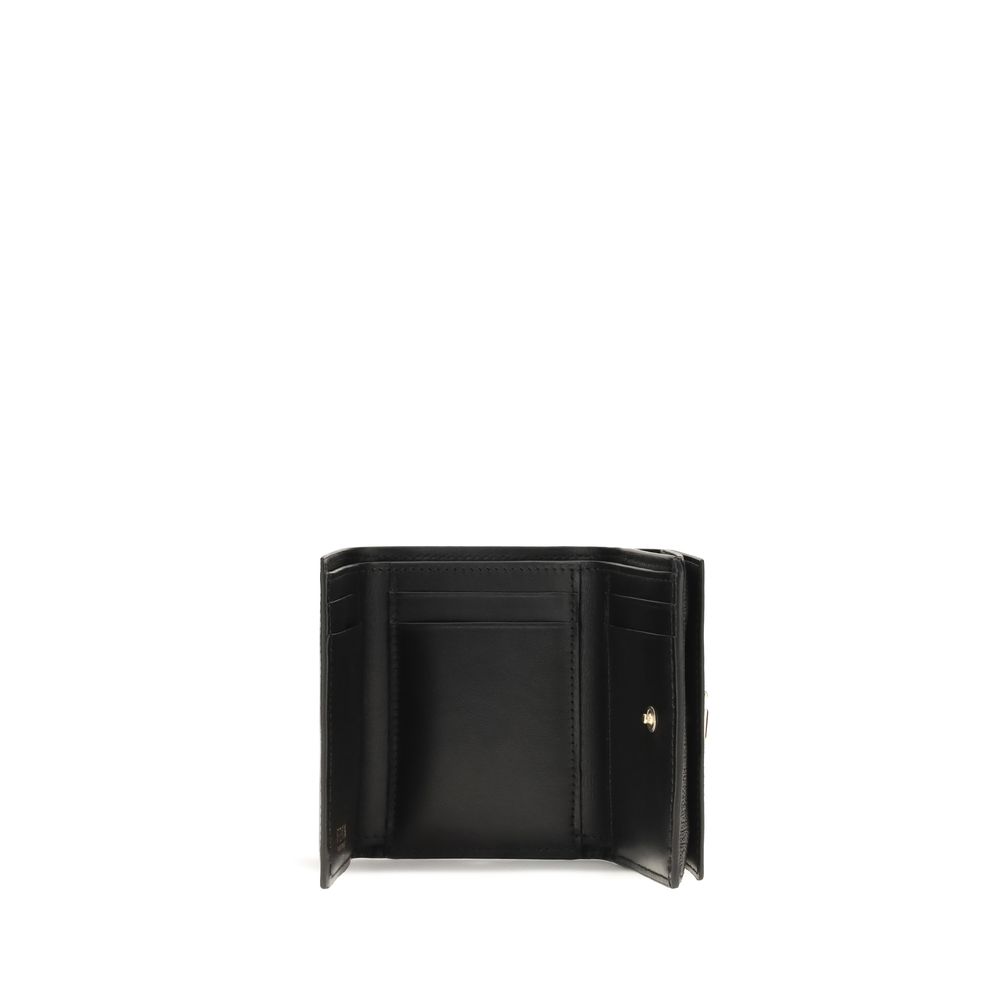 Fendi Black Calf Leather Bos Taurus Wallet - Image 3