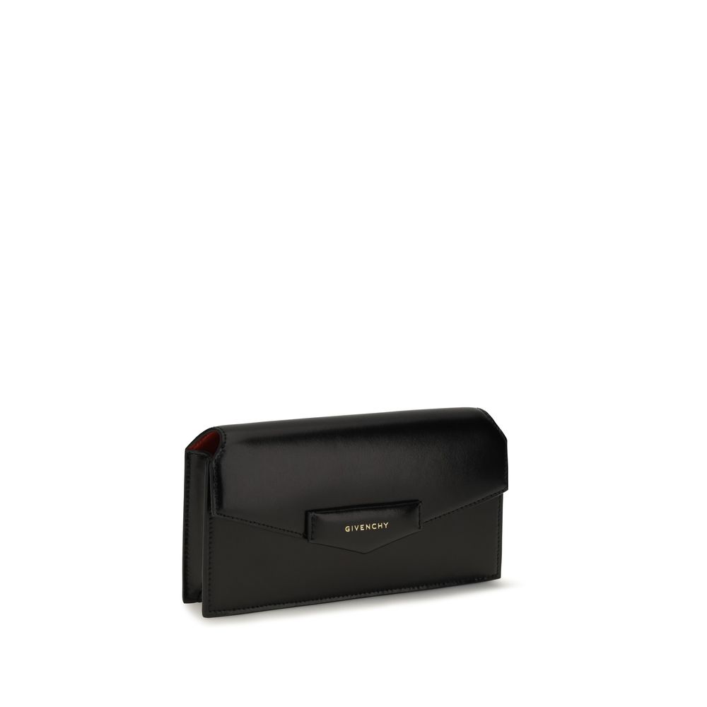 Givenchy Black Calf Leather Bos Taurus Wallet - Image 2