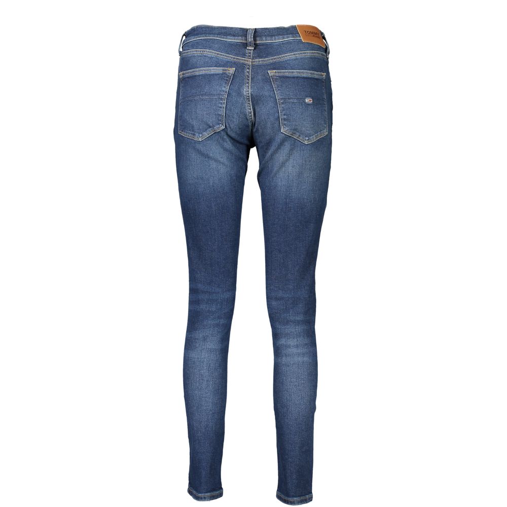 Tommy Hilfiger Blue Cotton Women's Jean - Image 2