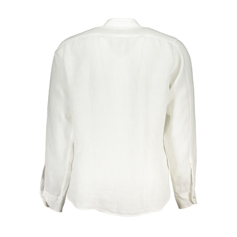 Hugo Boss White Linen Men's Shirt - Image 2