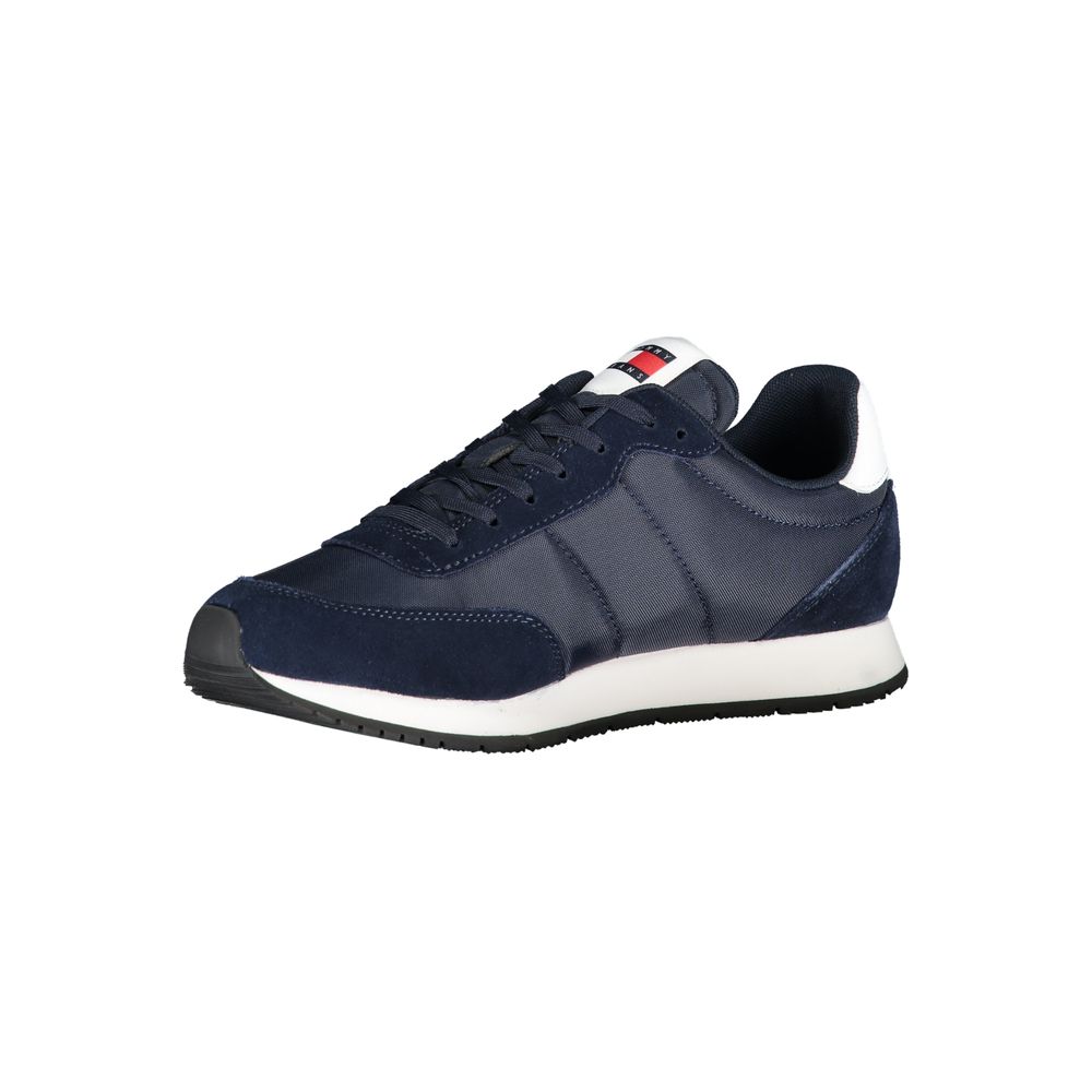Tommy Hilfiger Blue Polyester Men's Sneaker - Image 3