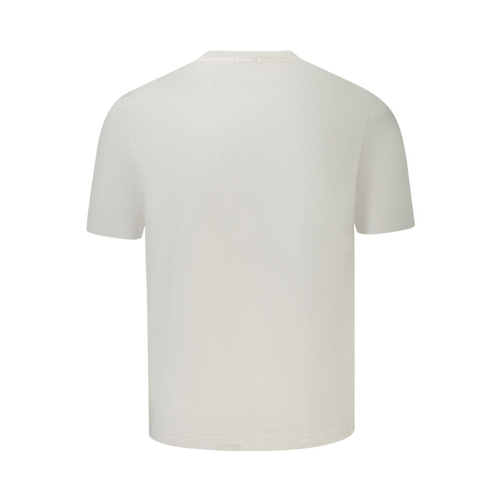 Hugo Boss White Cotton Men's T-Shirt - Image 2