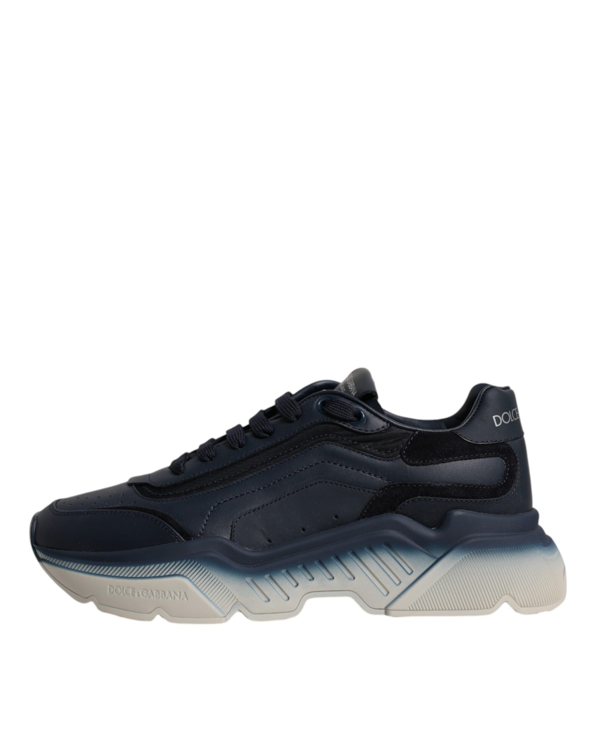 Dolce & Gabbana Navy Blue Daymaster Low Top Men Sneakers Shoes - Image 5