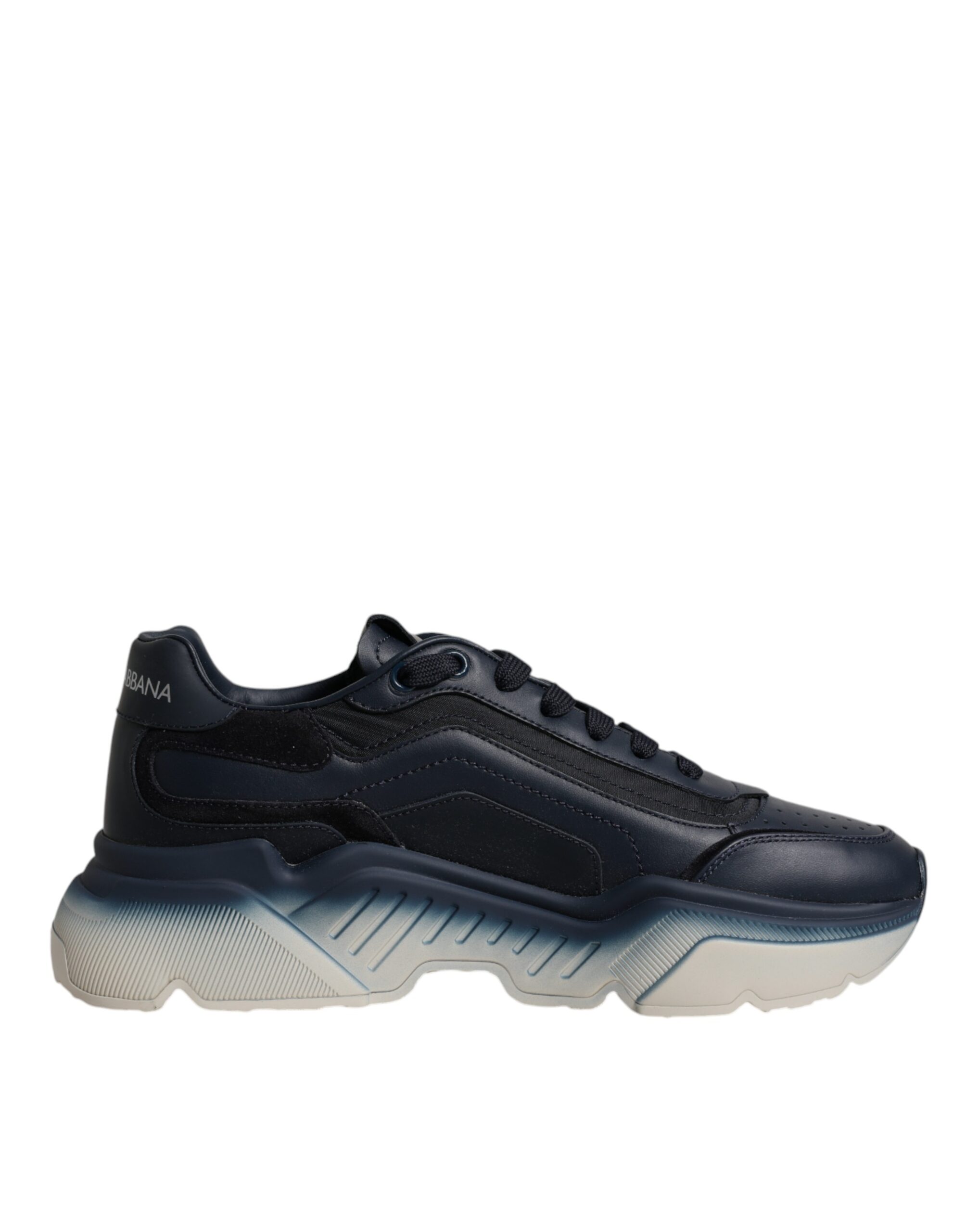 Dolce & Gabbana Navy Blue Daymaster Low Top Men Sneakers Shoes - Image 6