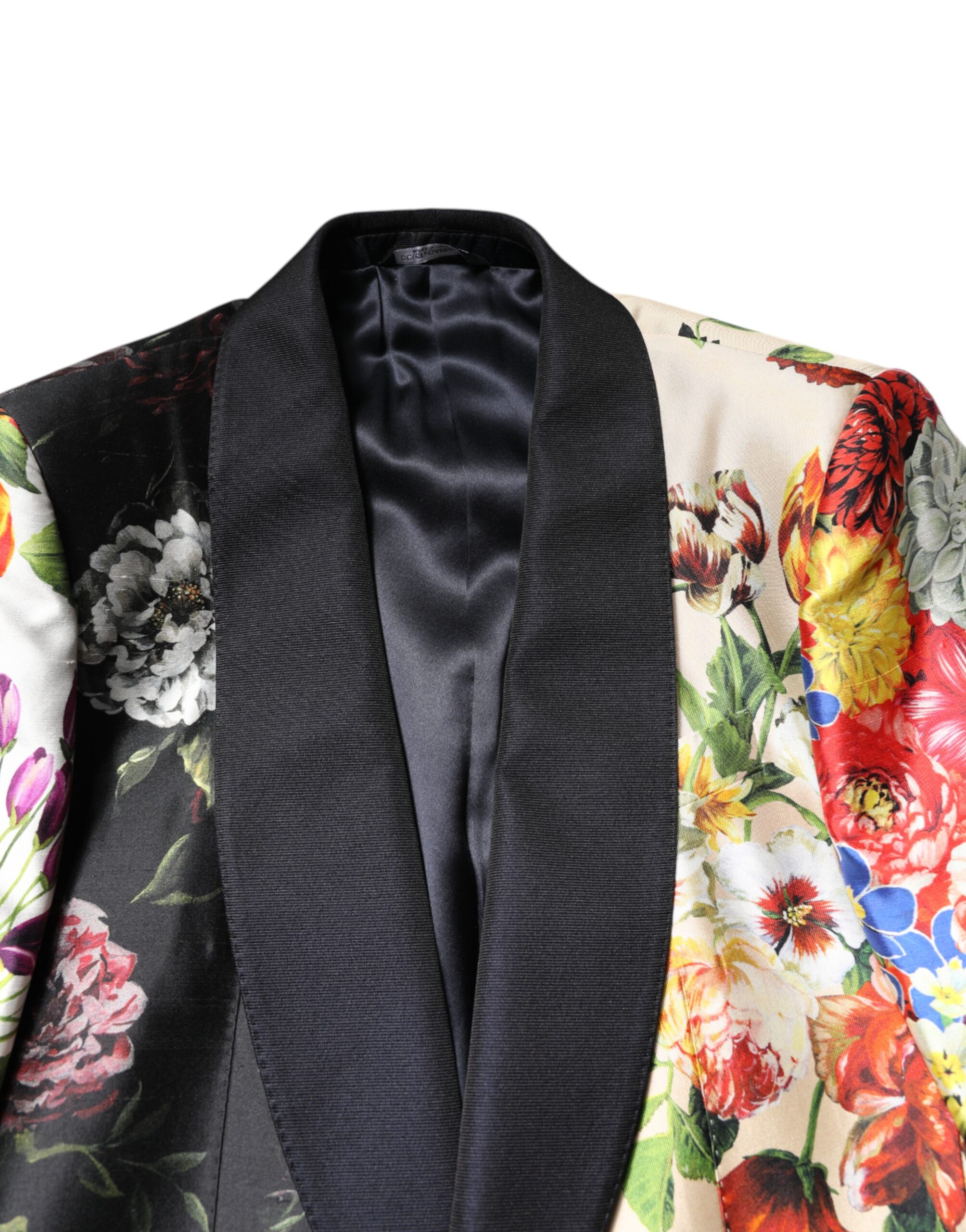 Dolce & Gabbana Multicolor Floral SICILIA Silk 3 Piece Suit - Image 8