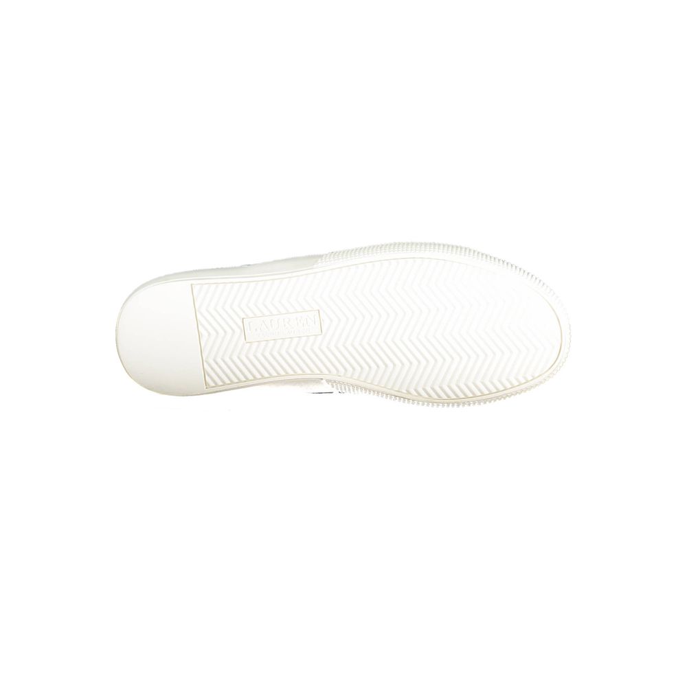 Ralph Lauren Blue Leather Women Sneaker - Image 3