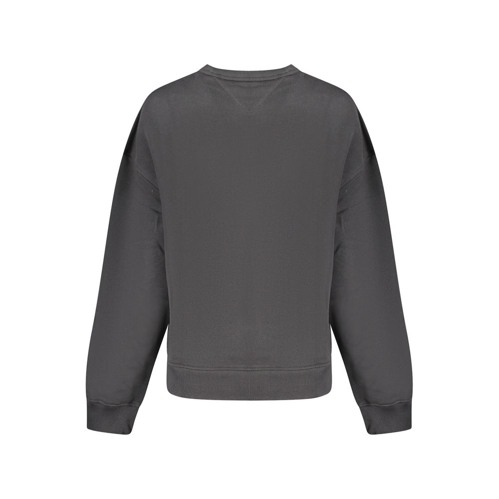 Tommy Hilfiger Black Cotton Women Sweatshirt - Image 2