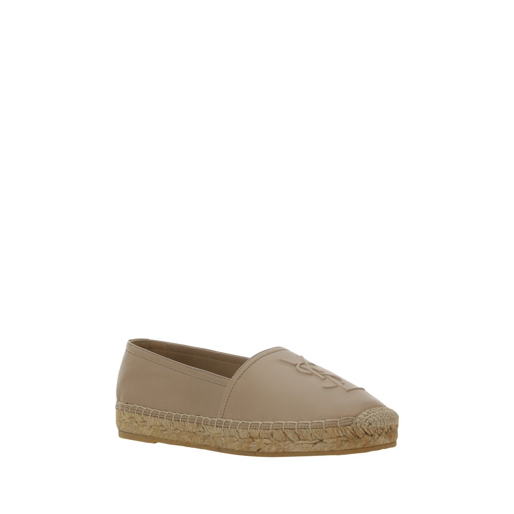 Saint Laurent Beige Lamb Ovis Aries Espadrilles - Image 2
