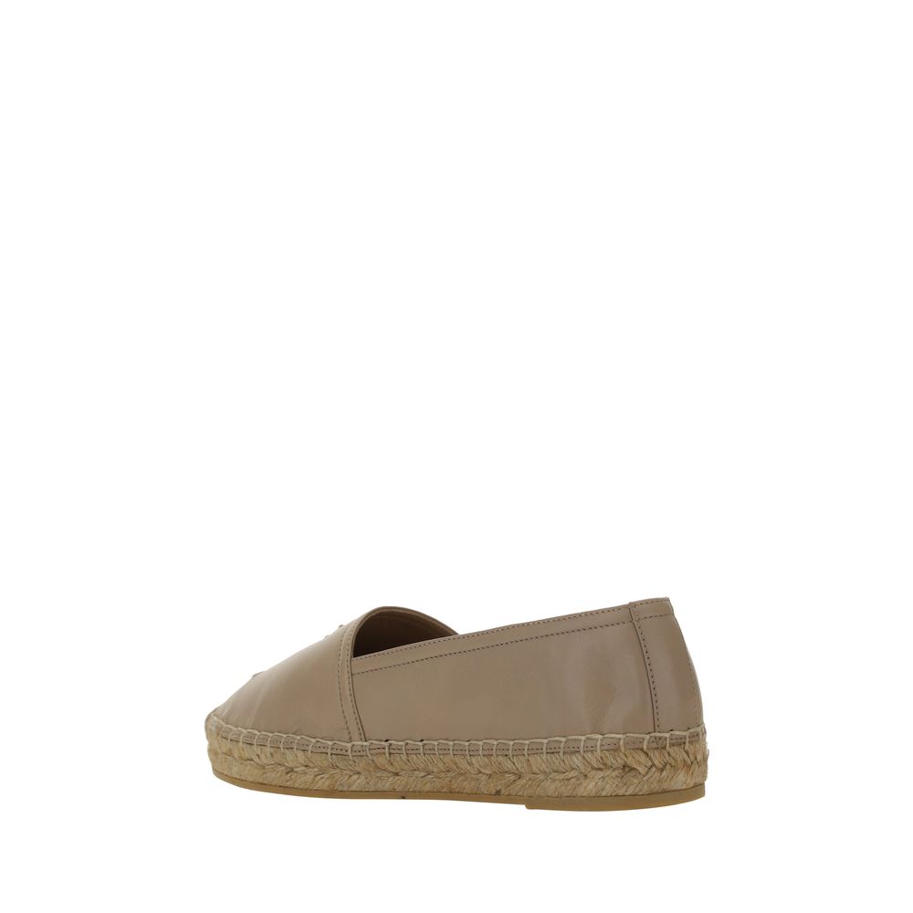 Saint Laurent Beige Lamb Ovis Aries Espadrilles - Image 3