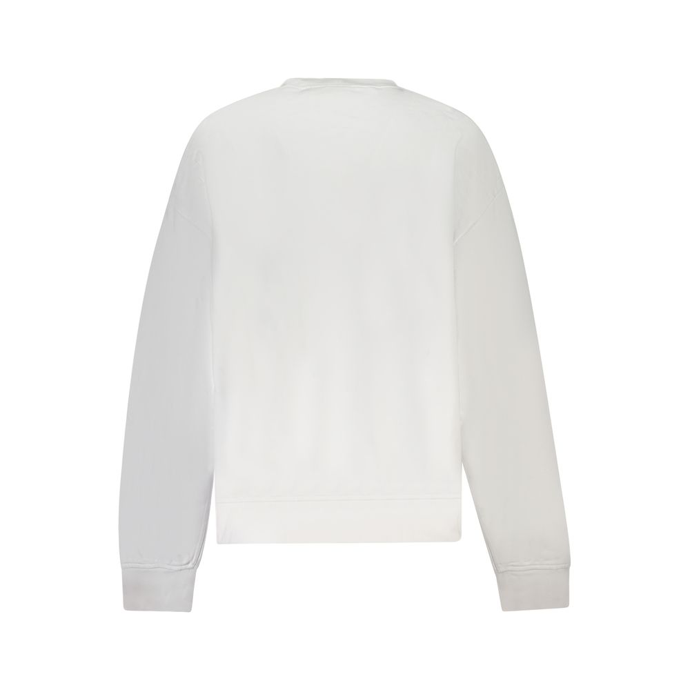 Calvin Klein White Cotton Women Sweatshirt - Image 2