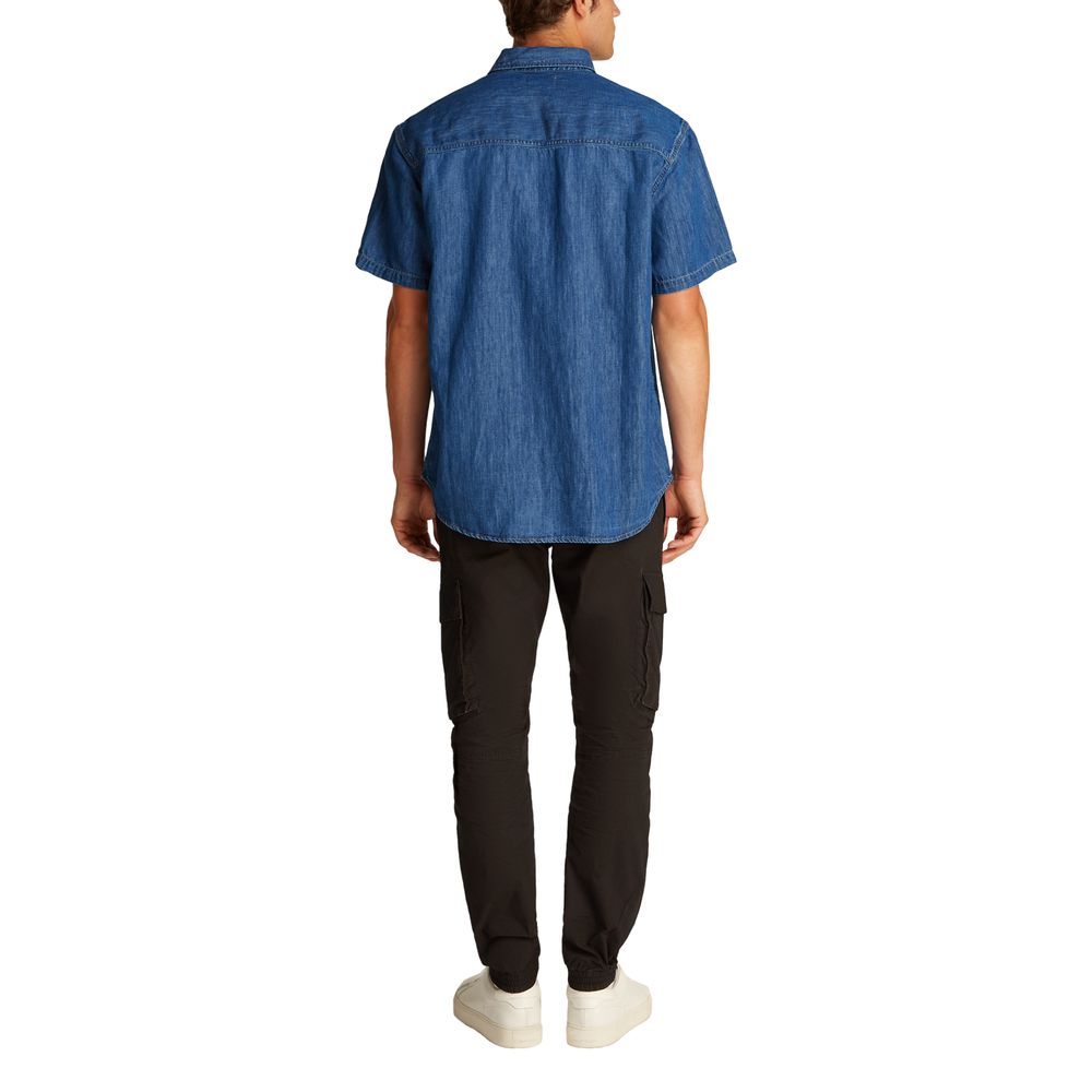 Calvin Klein Jeans Blue Denim Shirt - Image 2