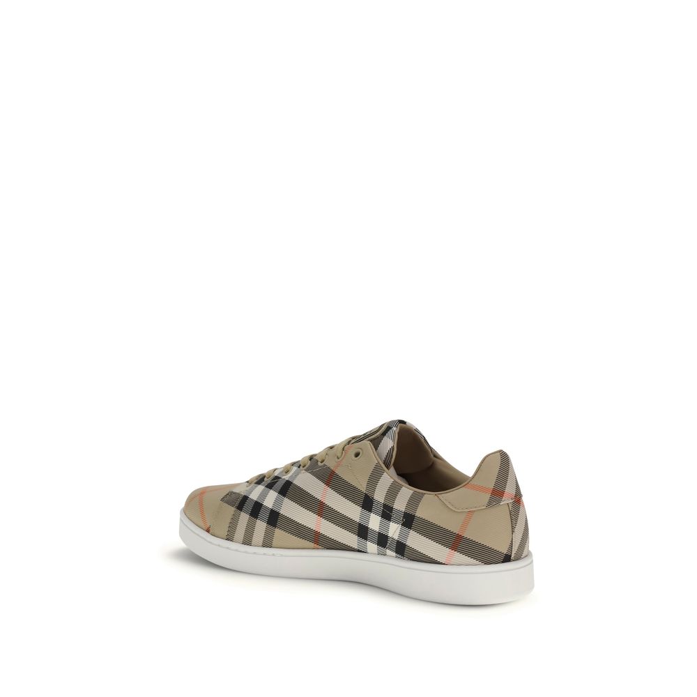 Burberry Multicolor Nylon Low Top Sneakers - Image 3