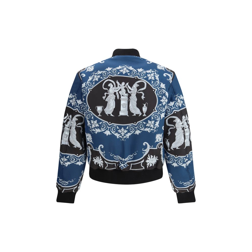 Versace Black Polyamide Jacket - Image 4